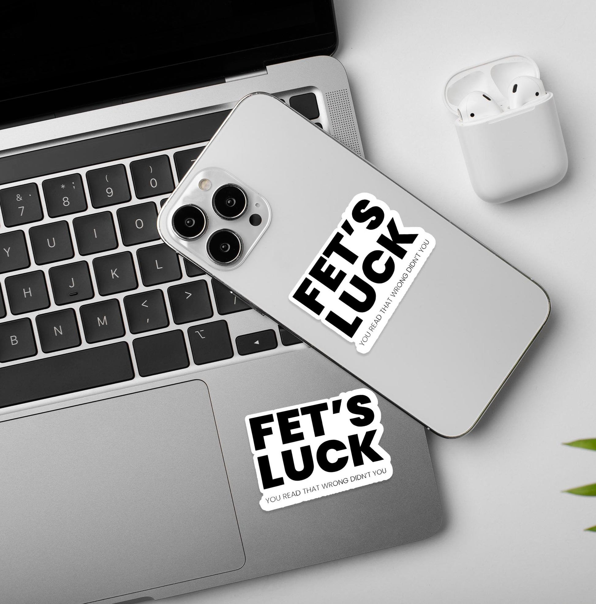 Fet's Luck Sticker – Peeekaboo
