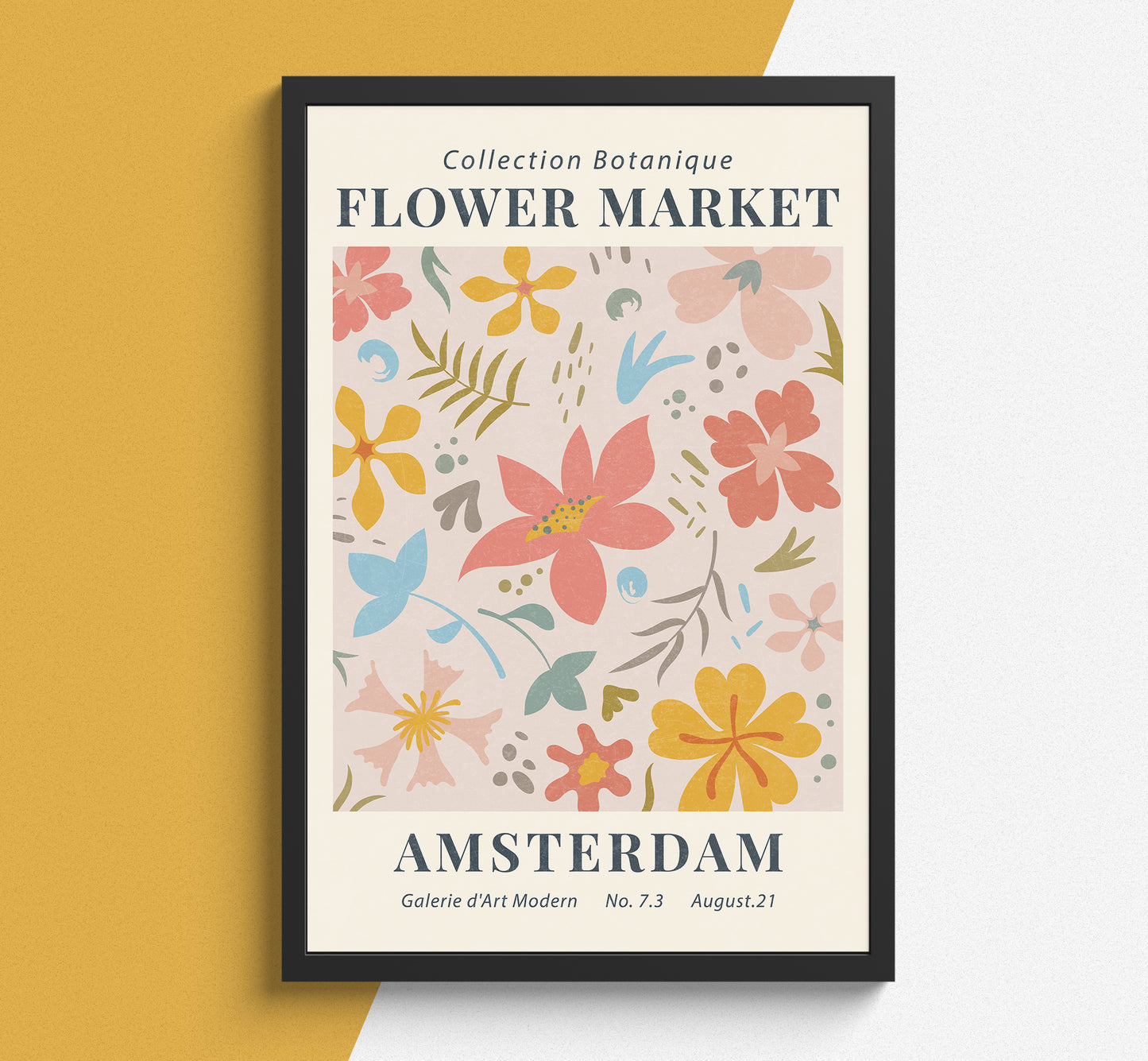 Amsterdam Flower Market Wall Art - Poster