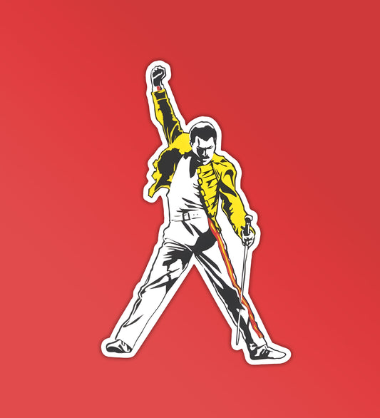 Freddie Mercury Queen Sticker