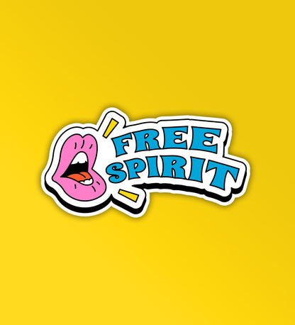 Free Spirit | Laptop - Mobile Sticker