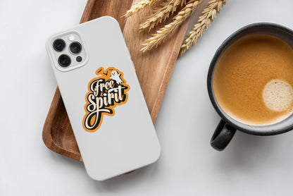 Free Spirit - Laptop & Mobile Stickers