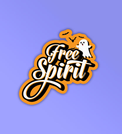 Free Spirit - Laptop & Mobile Stickers