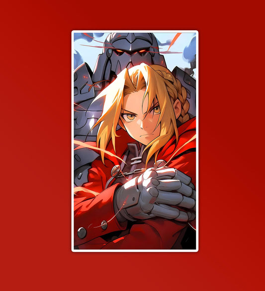 Fullmetal Alchemist Sticker - Laptop & Mobile Stickers