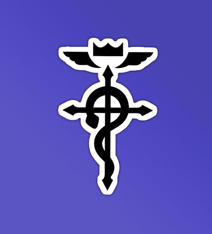 Fullmetal Alchemist Symbol - Laptop & Mobile Stickers