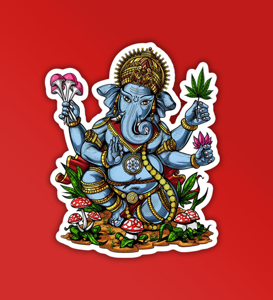 Ganesha Murti | laptop - Mobile Sticker