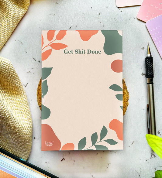 Get Shit Done Notepad