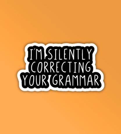 Grammar Laptop / Mobile Sticker
