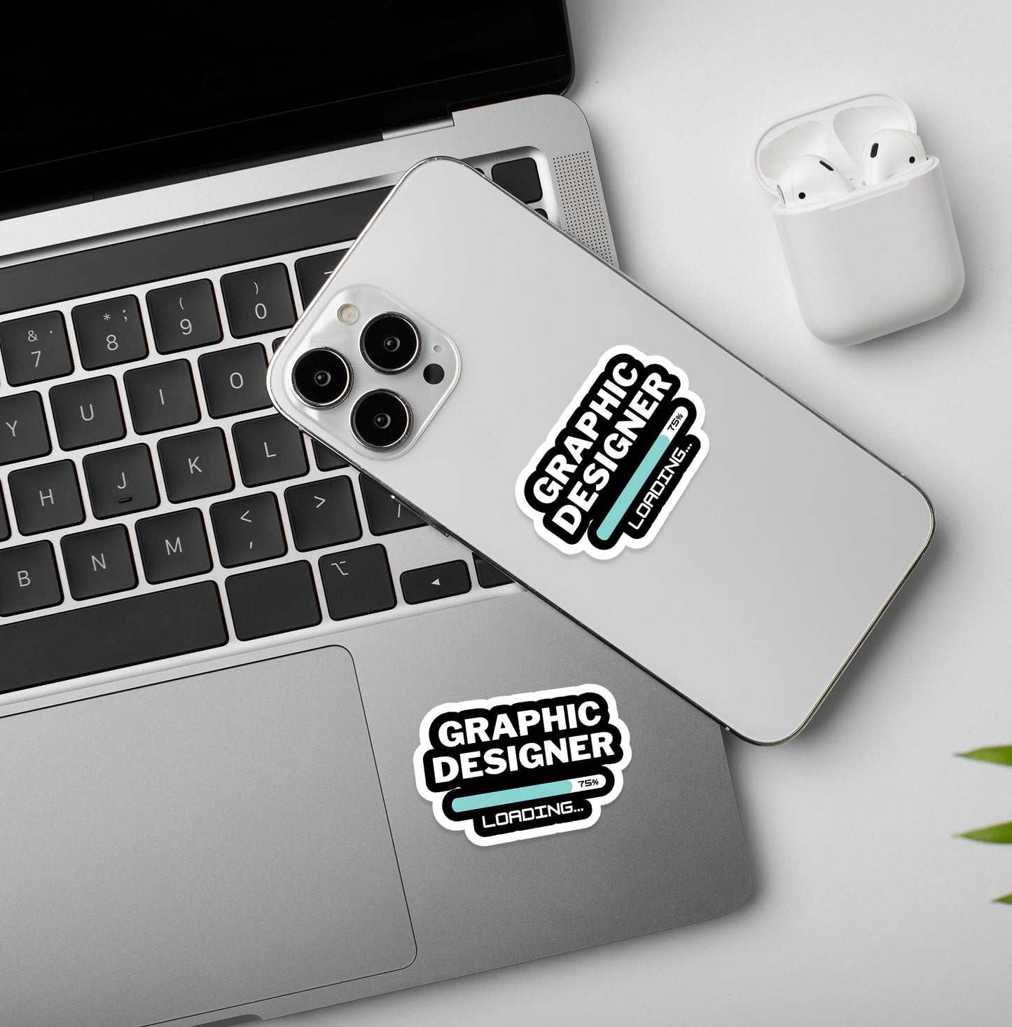 Graphic Designer - Laptop & Mobile Stickers