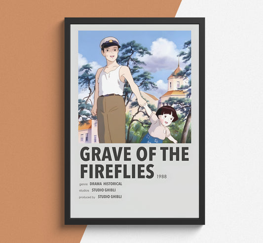 Grave Of The Fireflies - Poster