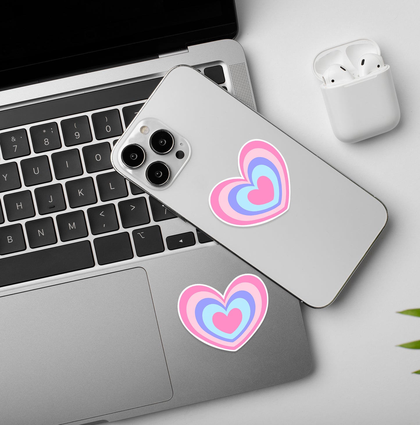Groovy Heart | Laptop & Mobile Stickers