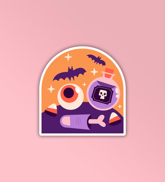 Halloween Potion | Laptop And Mobile Sticker