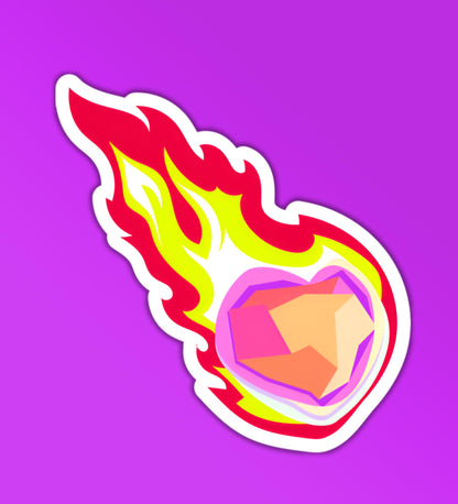 Meteor Heart On Fire