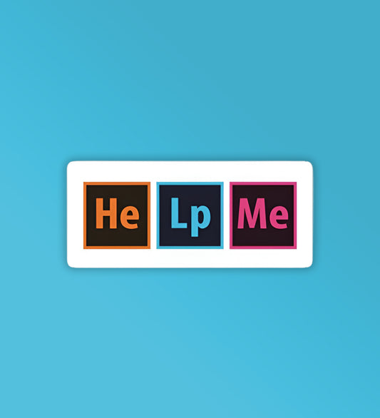 Help Me - Graphic Designer - Laptop & Mobile Stickers