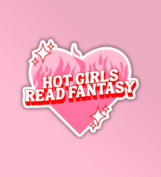 Hot Girls Read Fantasy Laptop / Mobile Sticker