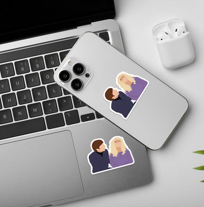 Howard & Bernadette | BBT - Laptop / Mobile Sticker