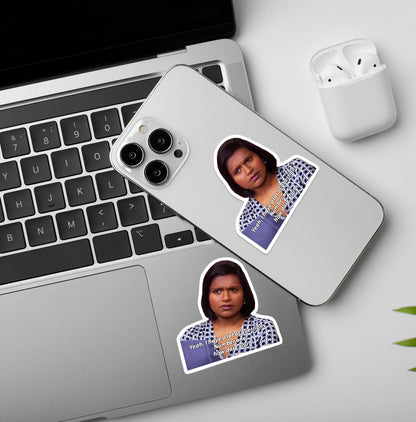 How dare you? - The Office - Laptop/Mobile Sticker