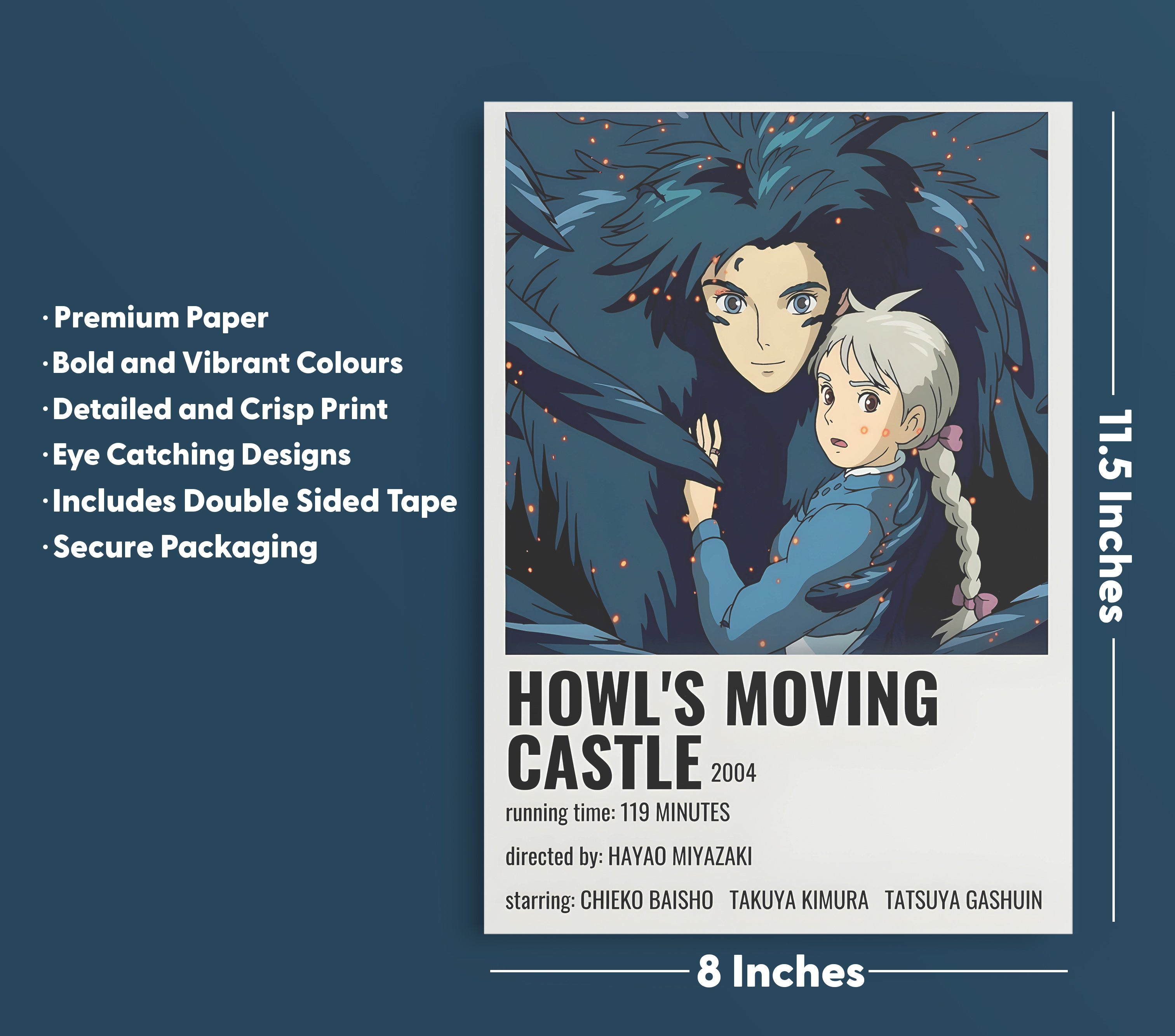 Howl's Moving Castle - Poster – Peeekaboo