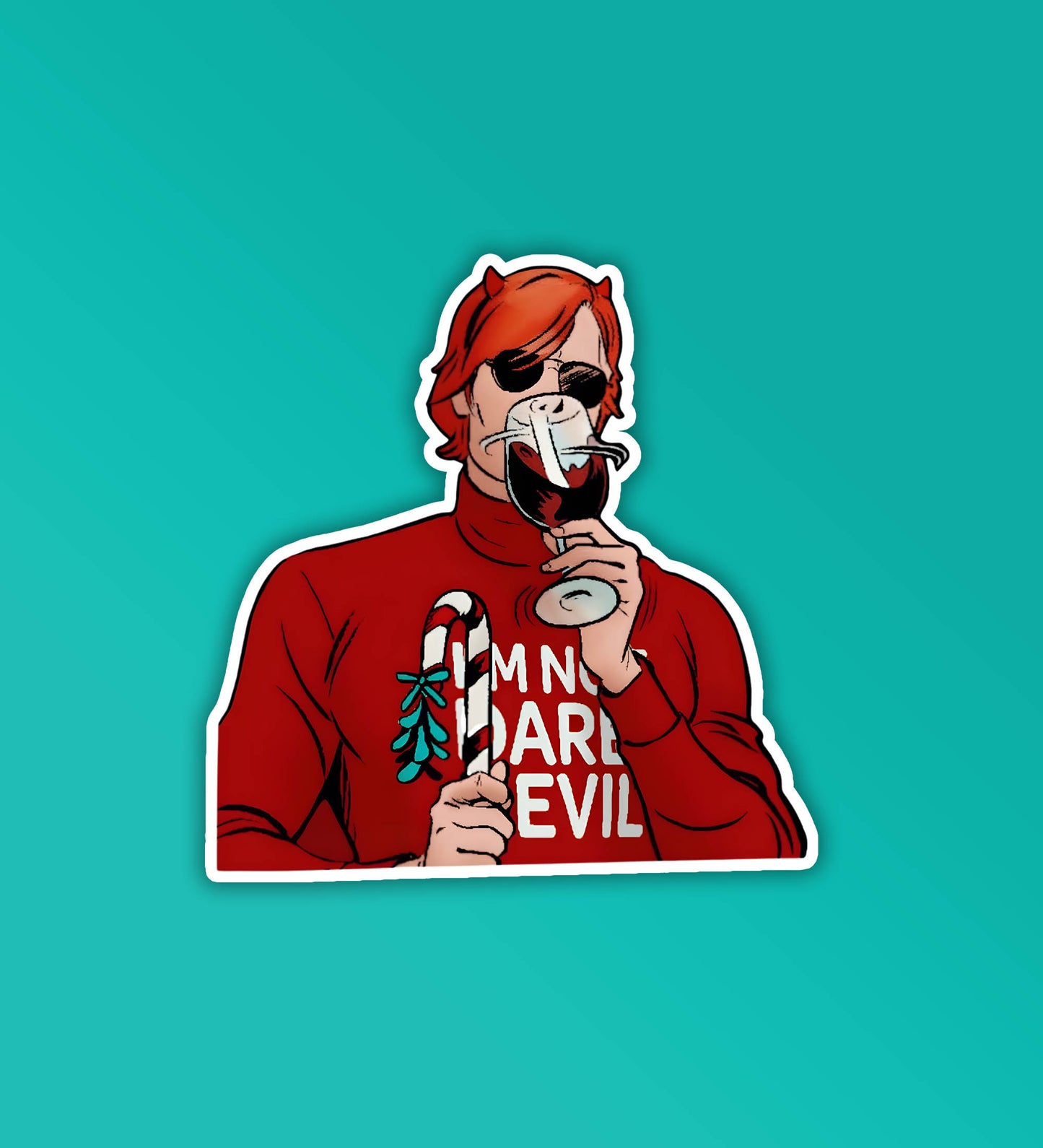 I Am Not Daredevil | Laptop / Mobile Sticker