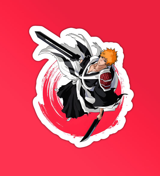 Ichigo Sword Bleach - Laptop & Mobile Stickers