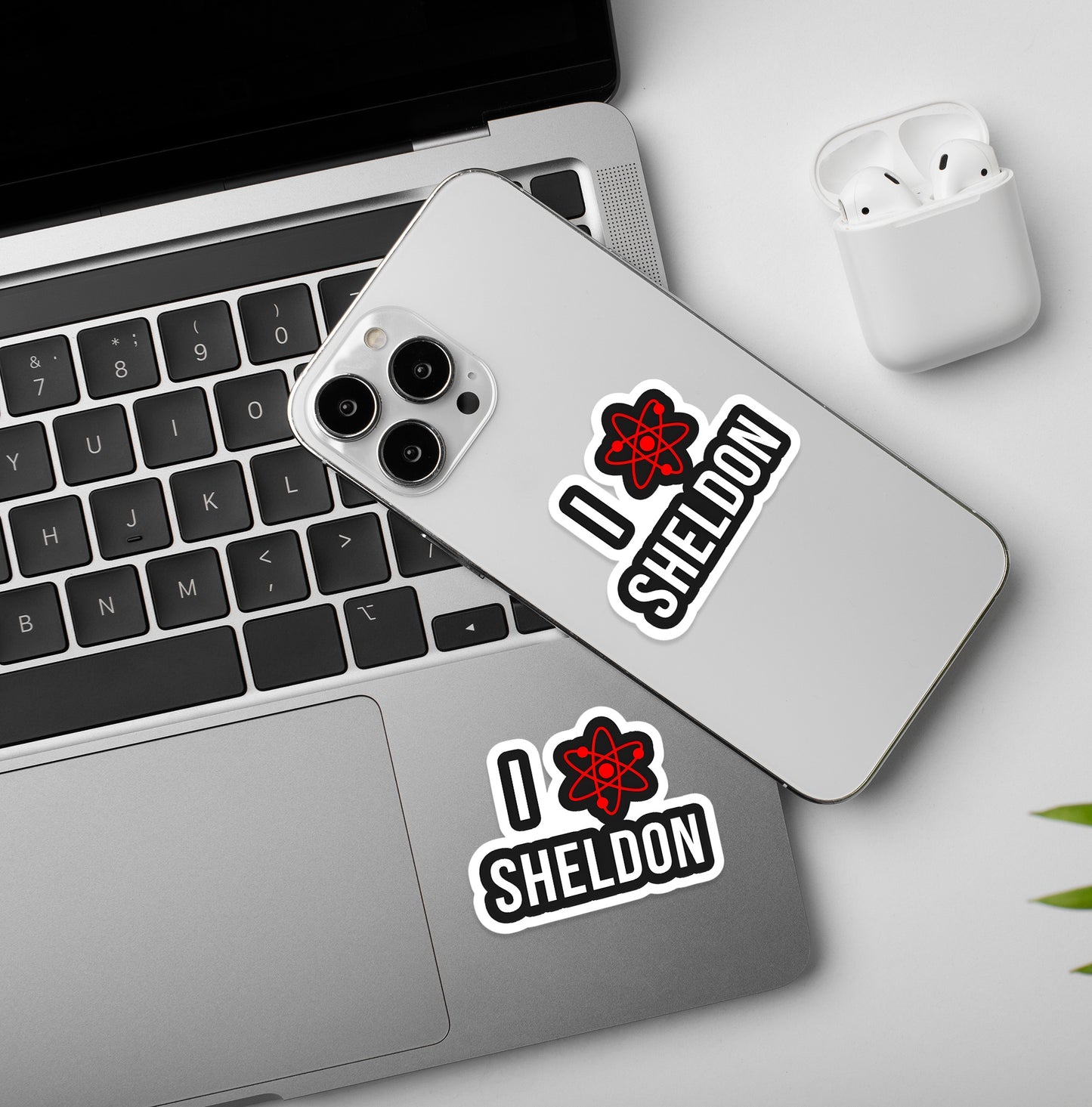 I <3 Sheldon | BBT - Laptop / Mobile Sticker