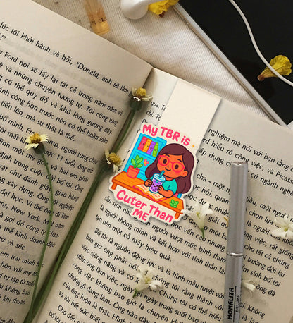 Magnetic Bookmark - My TBR Is Cuter Than Me