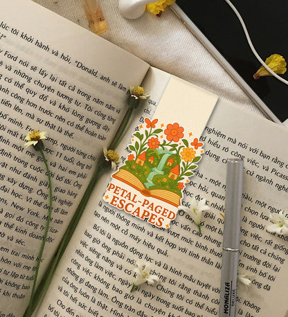 Magnetic Bookmark - Petal Paged Escapes