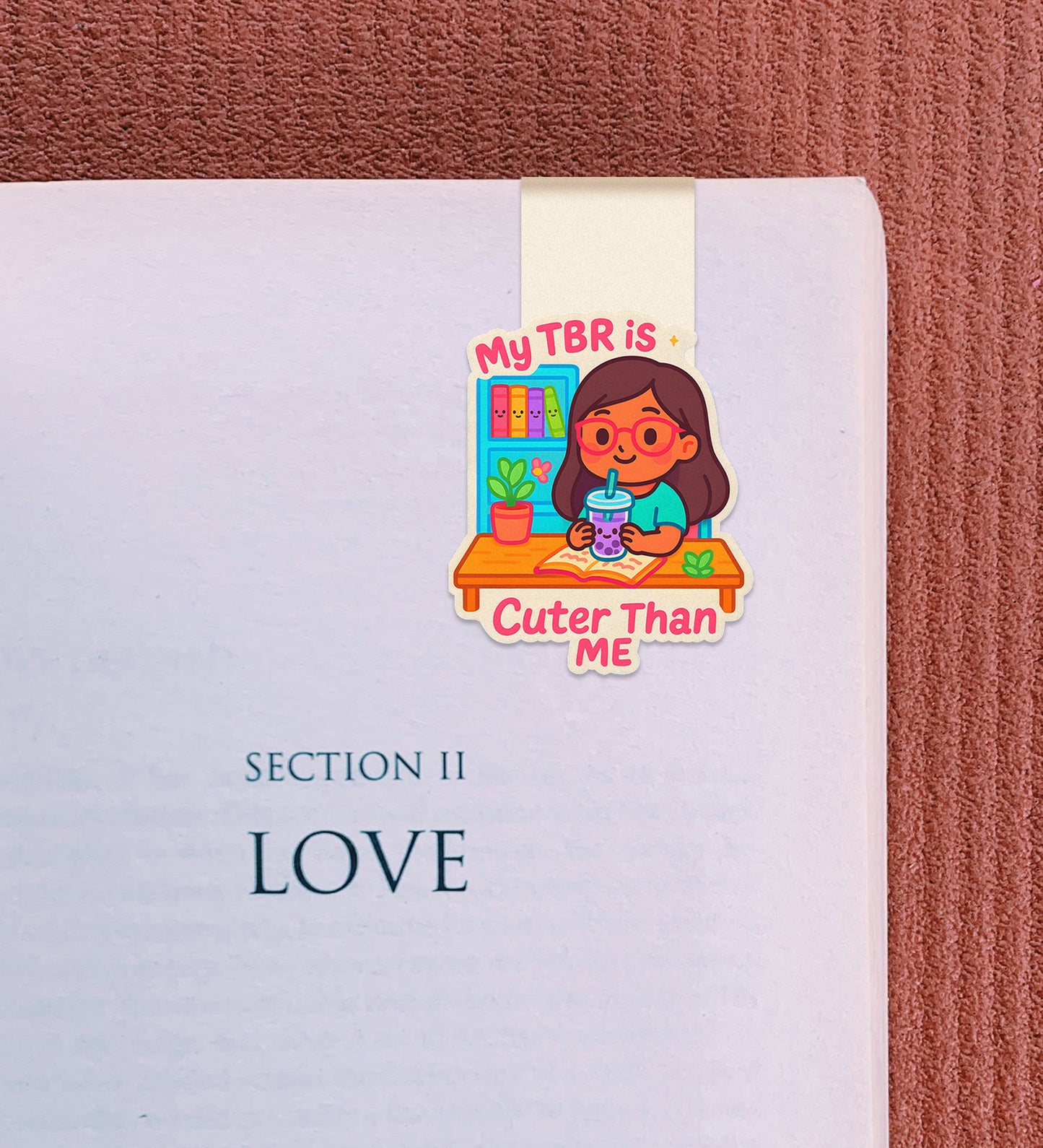 Magnetic Bookmark - My TBR Is Cuter Than Me