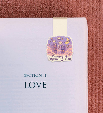 Magnetic Bookmark - Forgotten Dreams Librabry