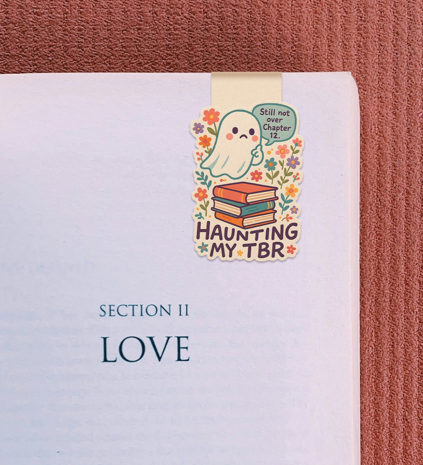 Magnetic Bookmark - Haunting My TBR