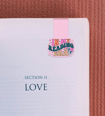 Magnetic Bookmark - In My Reading Era