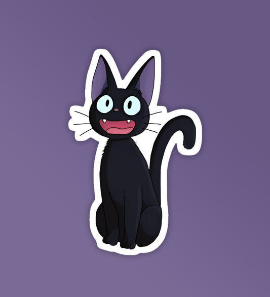 Jiji The Cat  - Laptop / Mobile Stickers