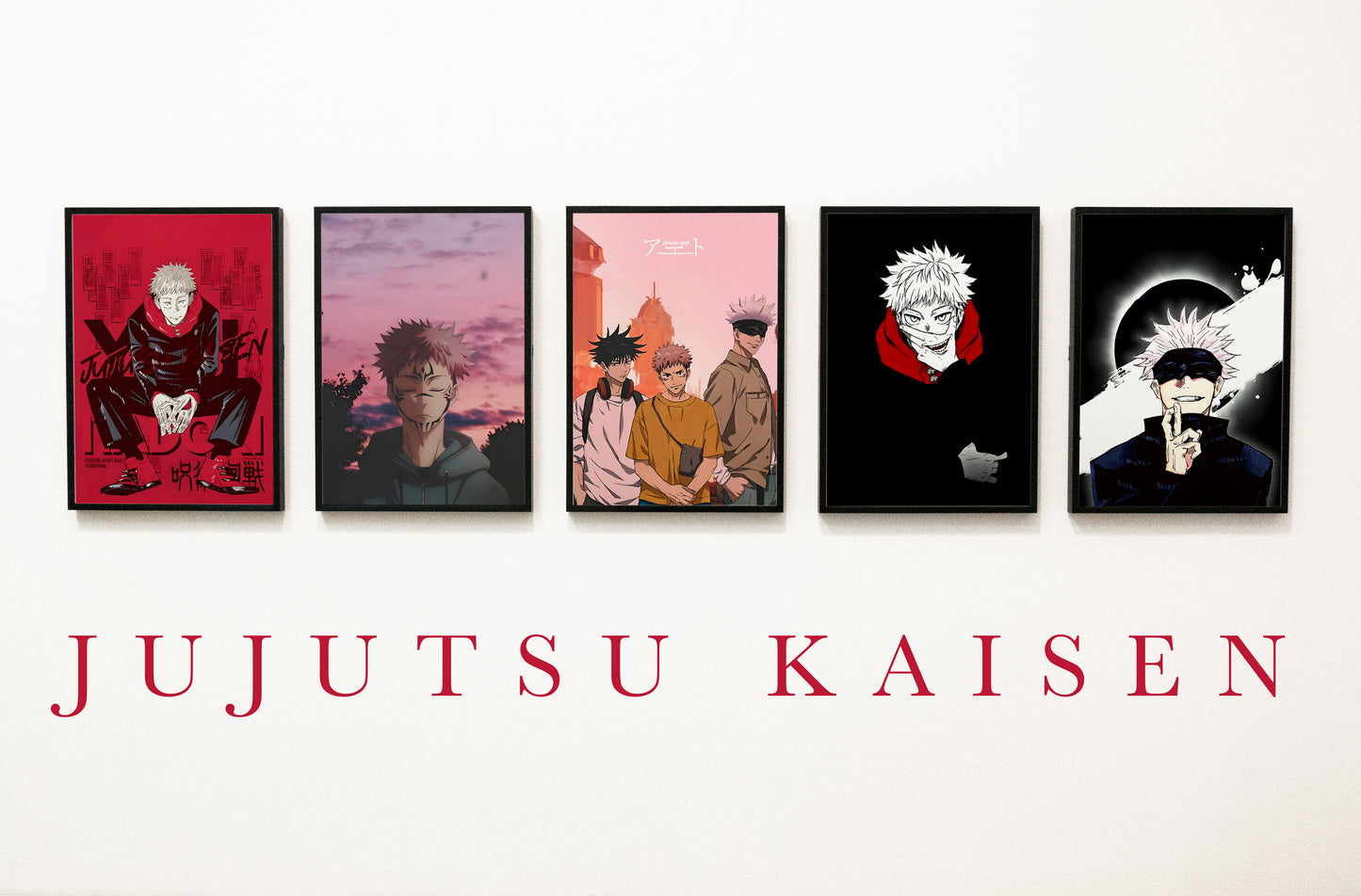 Jujutsu Kaisen Posters - Set Of 5