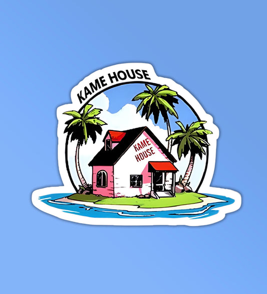 Kame House - Laptop & Mobile Stickers