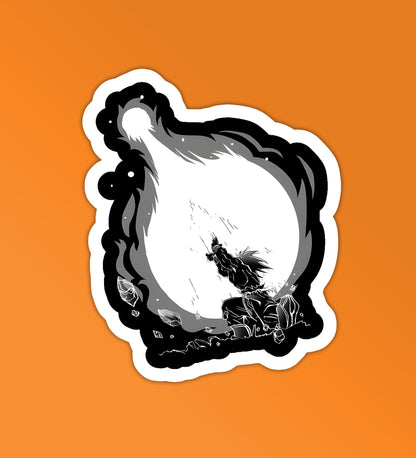 Kamehameha DBZ - Laptop & Mobile Stickers