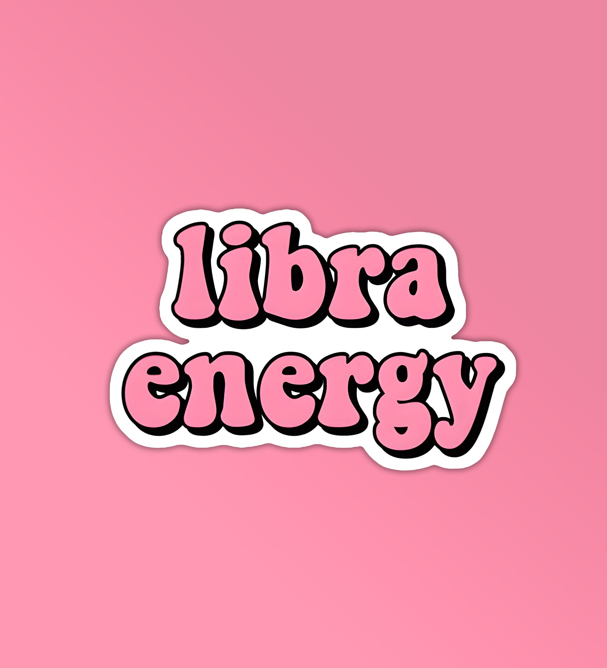 Libra Energy Sticker – Peeekaboo