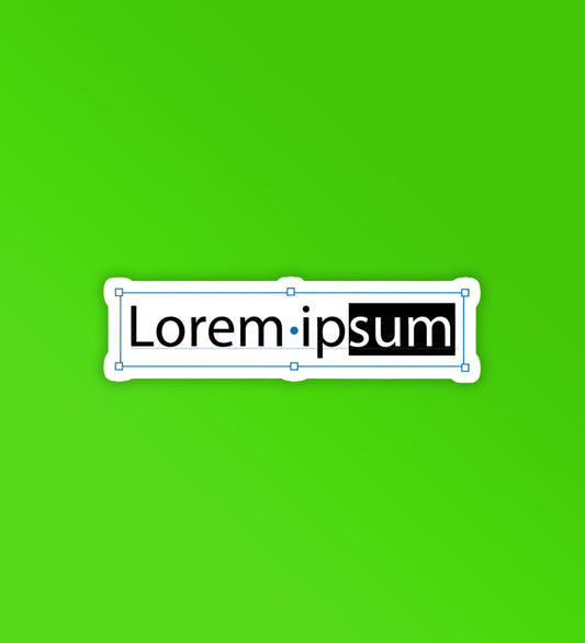 Lorem Ipsum -  Laptop & Mobile Stickers