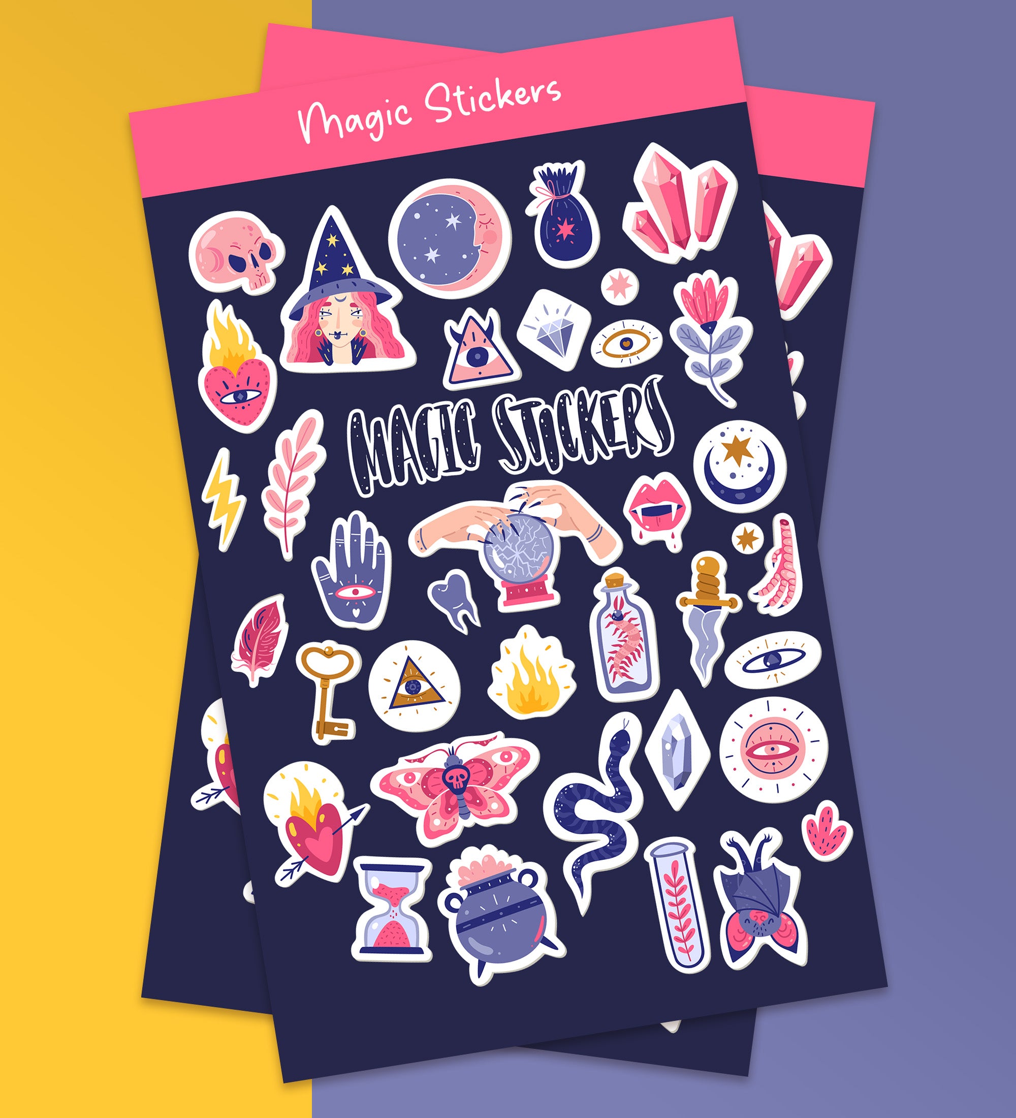 Magic Stickers | Sticker Sheet – Peeekaboo