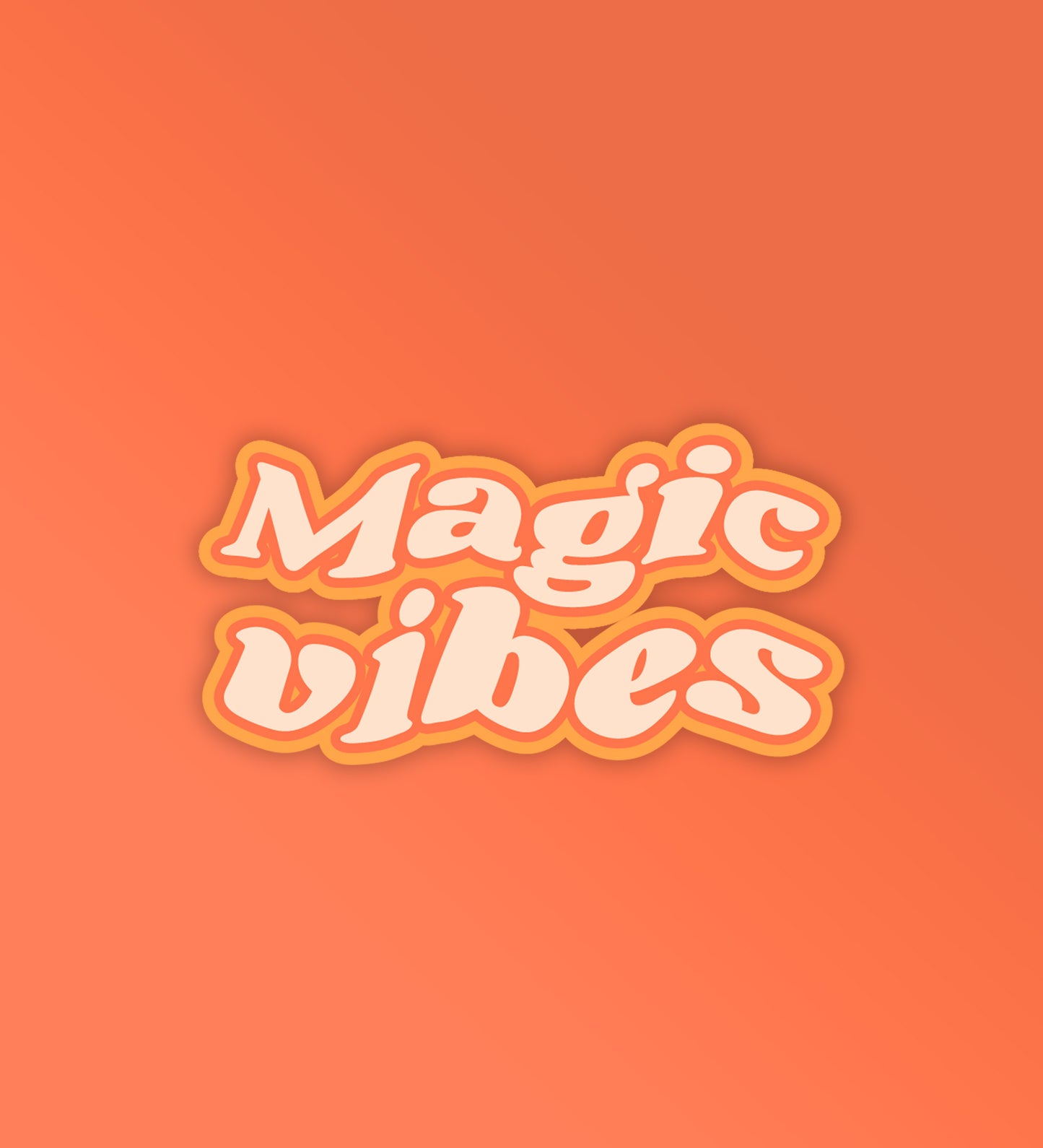 Magic Vibes | Mobile & Laptop Sticker