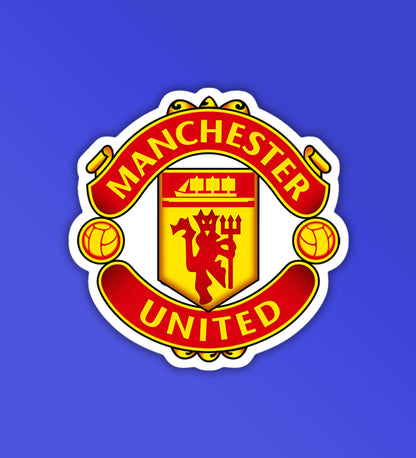 Manchester United Football Sticker