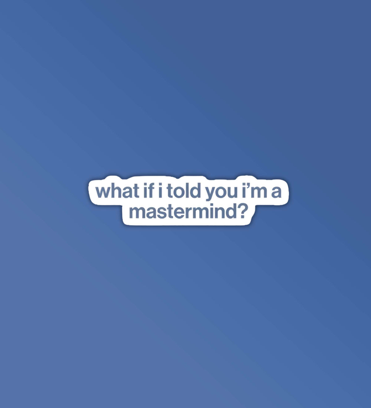 Mastermind Cartoon Sticker Mastermind - Taylor Swift Stickers – Peeekaboo