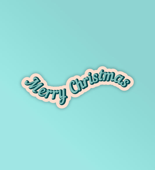 Merry Christmas | Laptop & Mobile Stickers