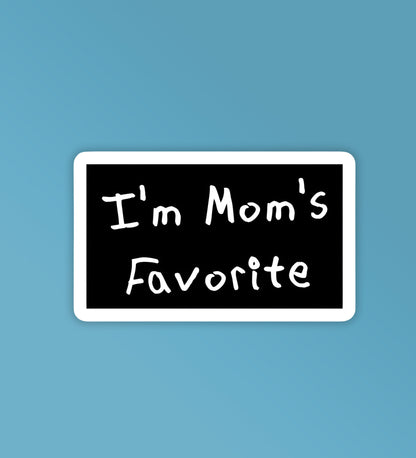 Mom's Fav | Laptop & Mobile Stickers