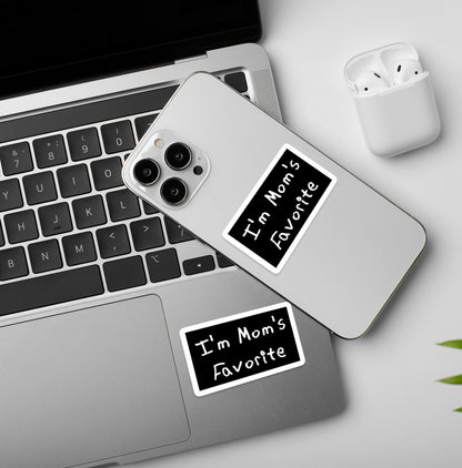 Mom's Fav | Laptop & Mobile Stickers