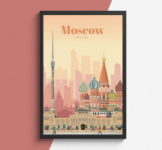 Moscow Wall Art - Poster