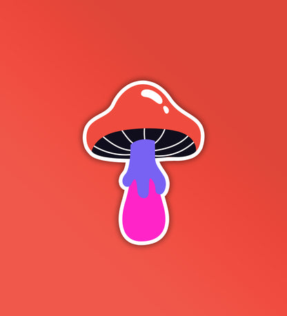 Mushroom Sticker