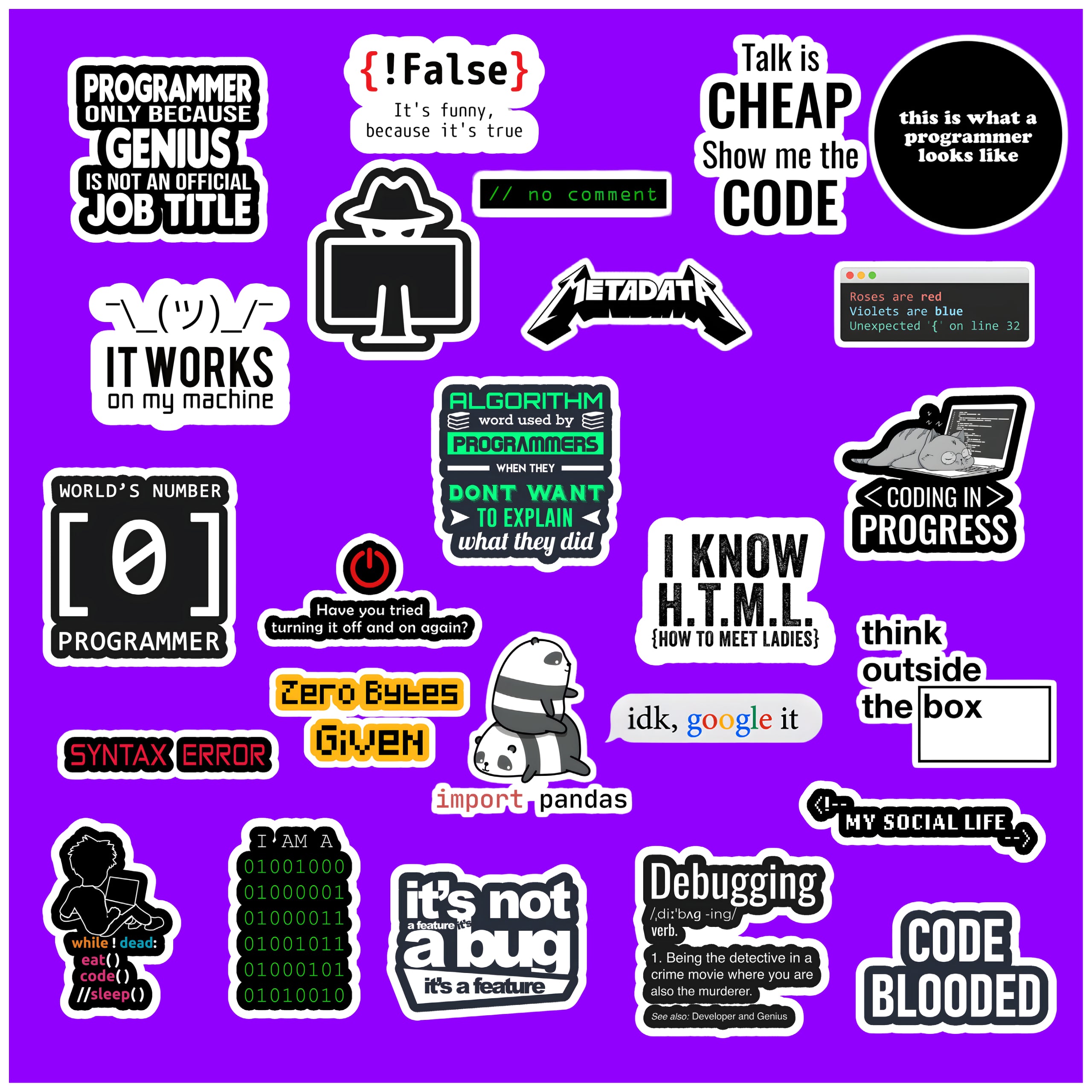Bundle Of 50 Stickers Peeekaboo bundle-of-50-stickers-peeekaboo