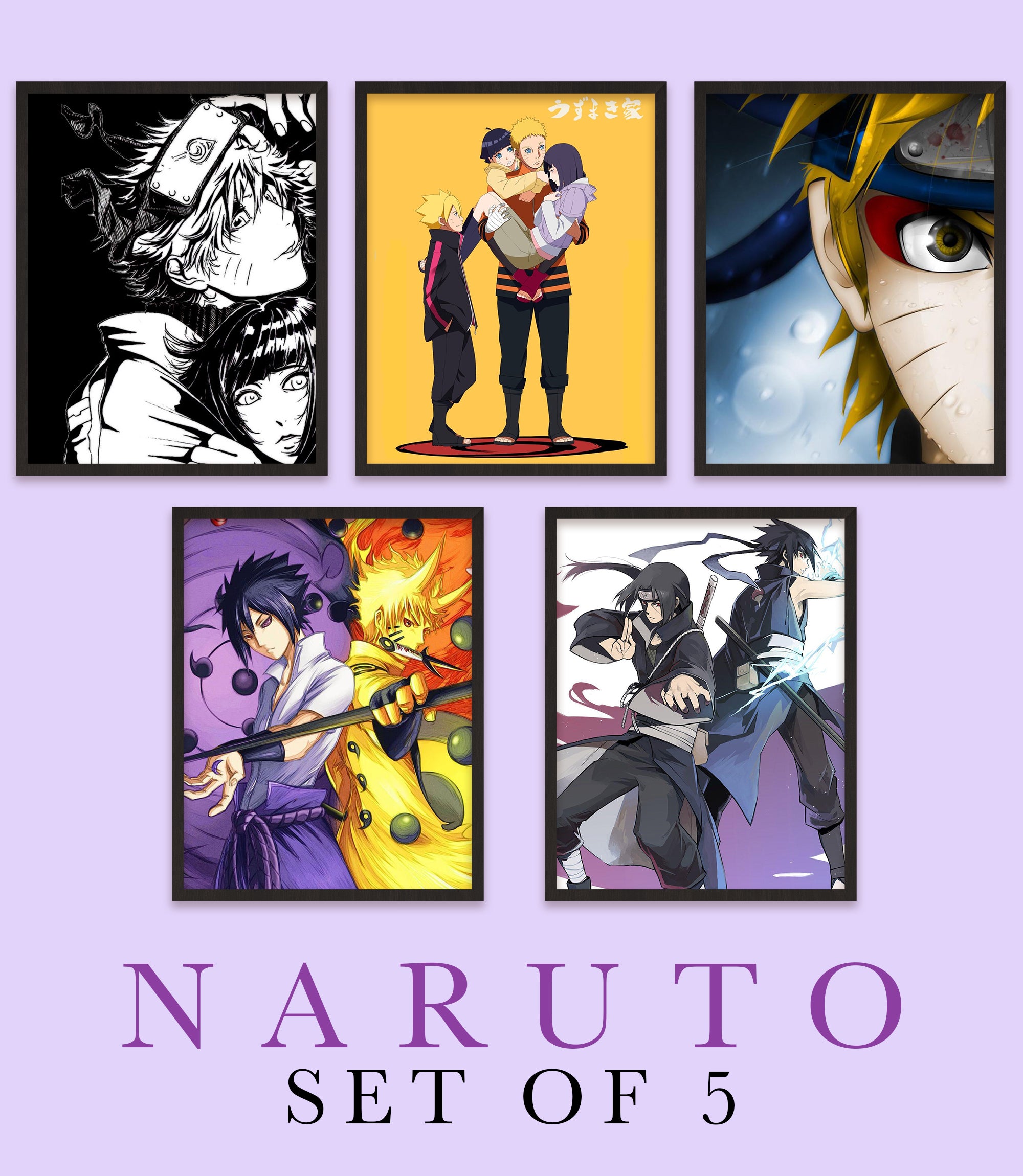 Naruto Bundle 15 (+5 FREE) Prints/Decals buying