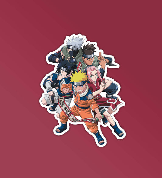 Naruto Group Sticker