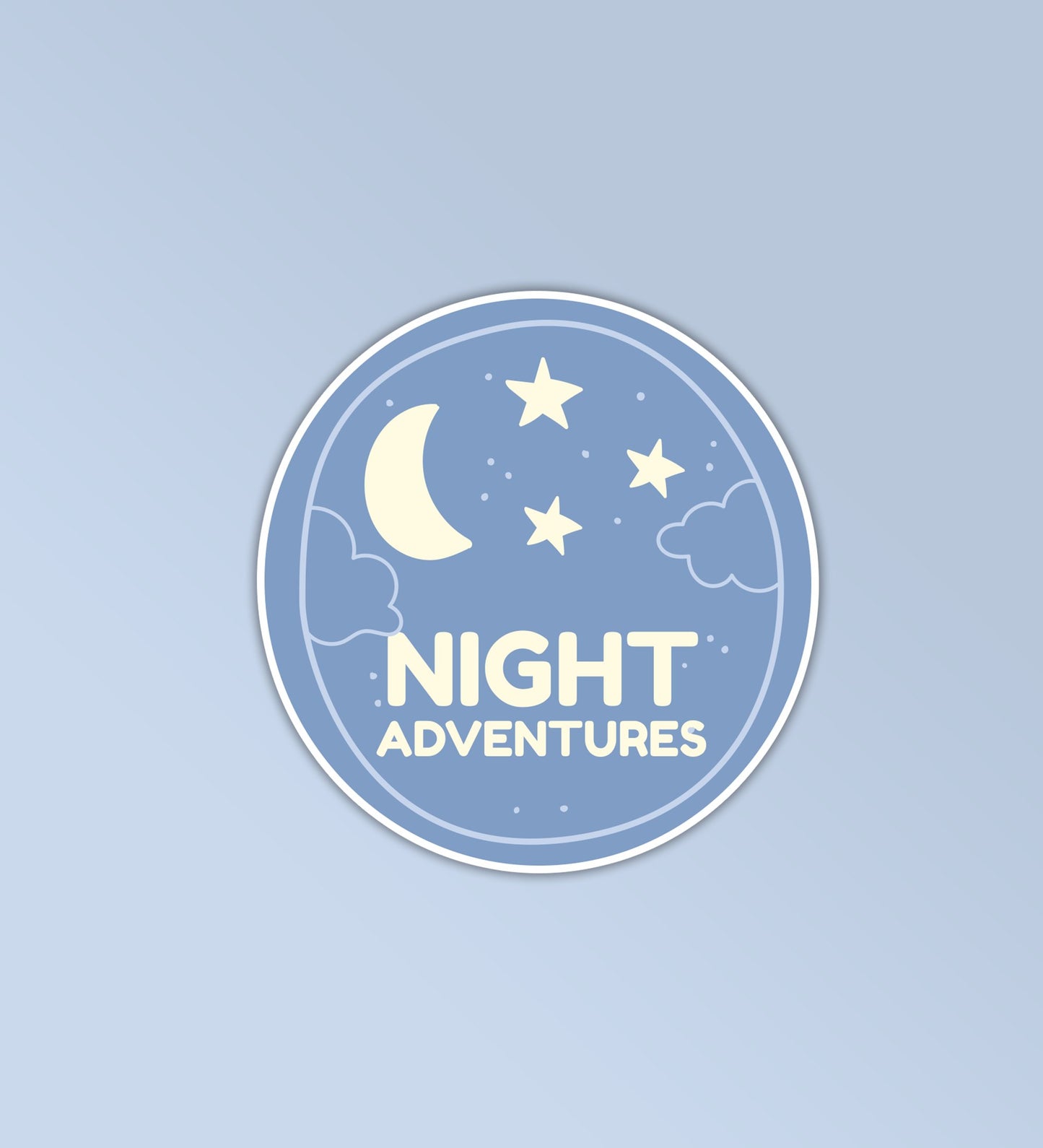 Night Adventure Sticker