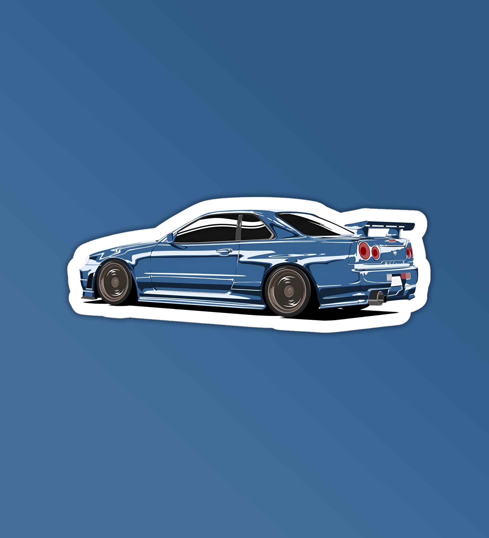 Nissan GTR - Sticker – Peeekaboo
